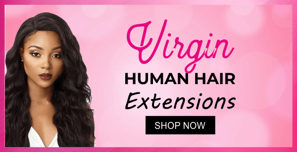 virgin human hair extension